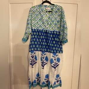 flouncy maxi dress by mary marshmallow